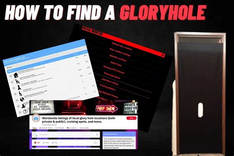 find glory holes near me